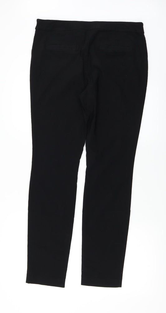 Papaya  Womens Black   Trousers  Size 12 L27 in