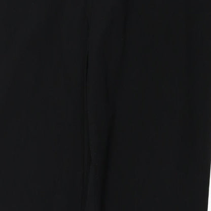 Papaya  Womens Black   Trousers  Size 12 L27 in