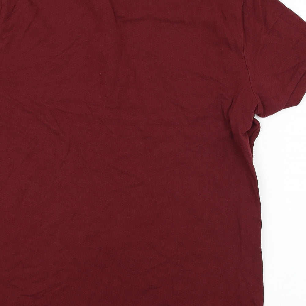 George  Mens Purple    Polo Size XL