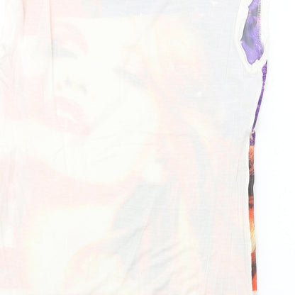 influence  Womens Red   Basic Blouse Size M