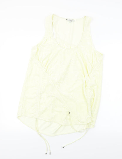 Womens UK Size 14 NEXT Ivory Basic Blouse