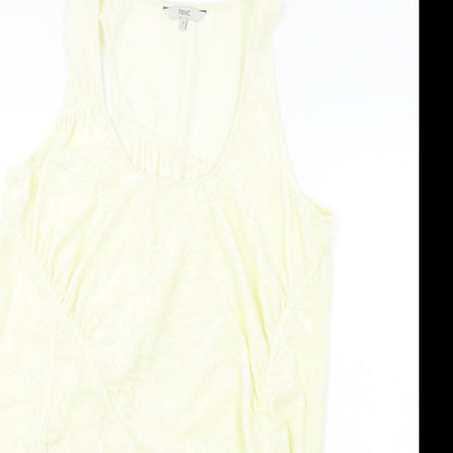 Womens UK Size 14 NEXT Ivory Basic Blouse