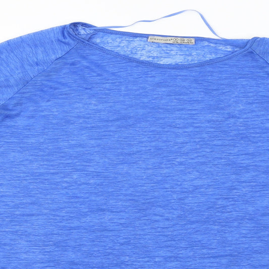 Atmosphere  Womens Blue   Basic Blouse Size 8