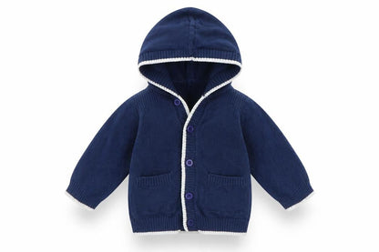 Marks & Spencer Boys Blue   Cardigan Jumper Size 3-6 Months