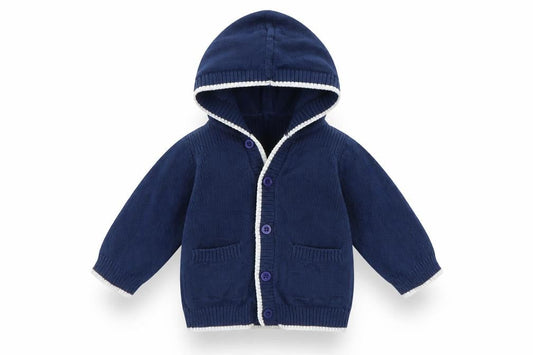 Marks and Spencer Boys Blue   Cardigan Jumper Size 3-6 Months