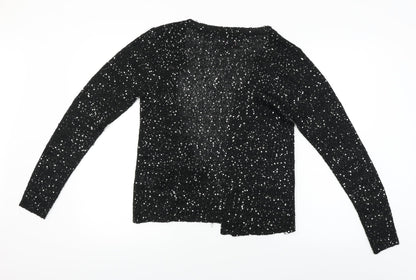 Tg Womens Black   Cardigan Jumper Size 16