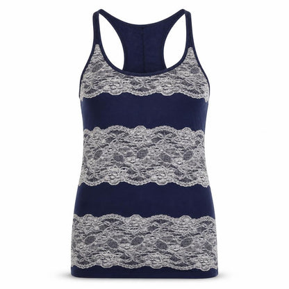 Womens UK Size 10 Denim  Co Blue Basic Tank