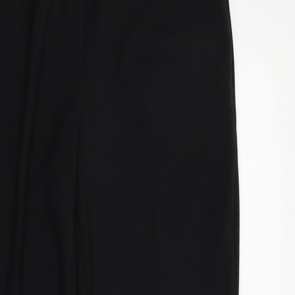 Womens UK Size 14 Marks and Spencer Regular Fit  Black Trousers