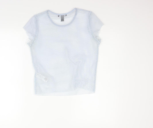 New Look Womens Blue   Basic T-Shirt Size 12