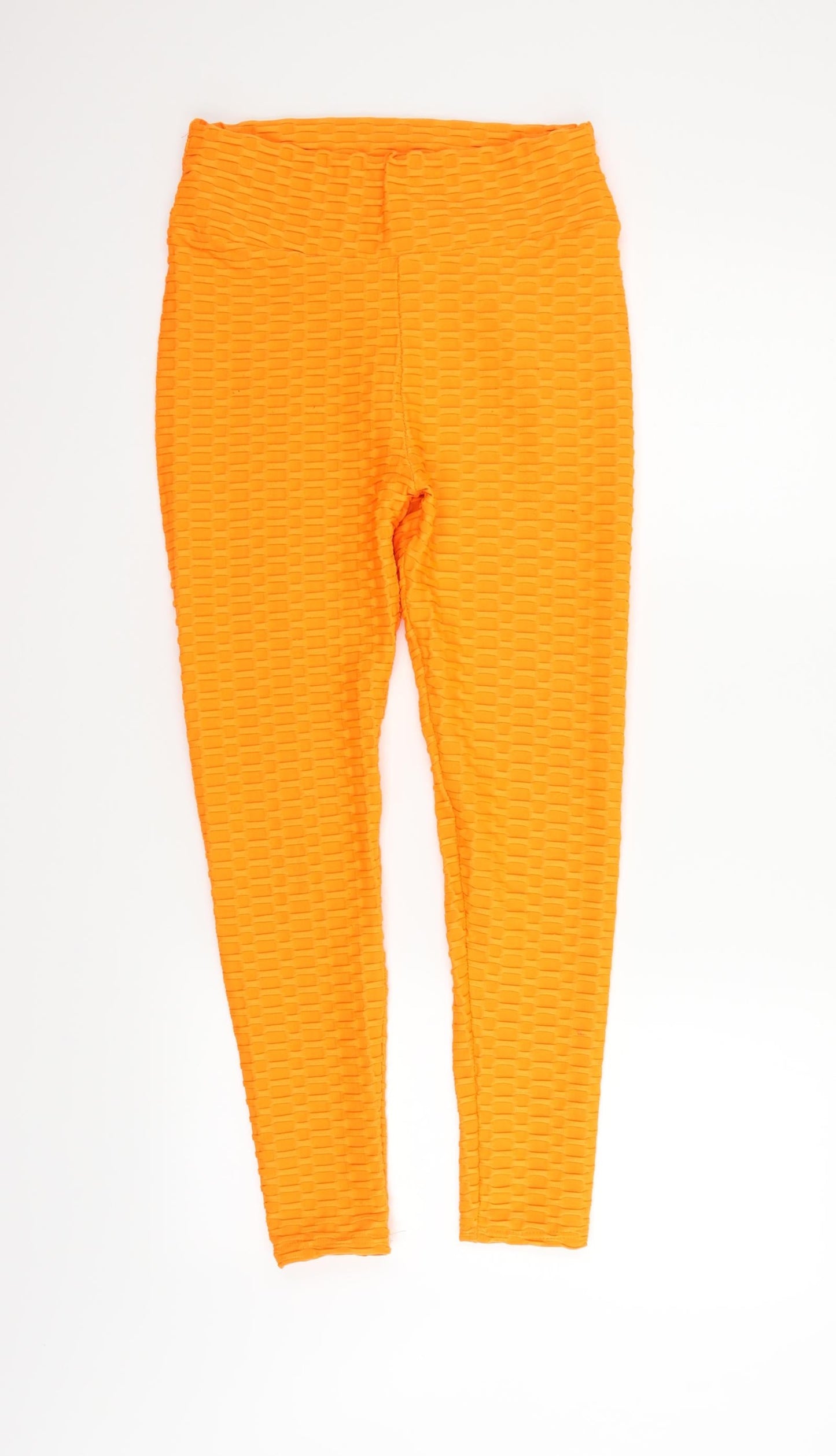 Womens UK Size M Preworn  Jegging Orange Leggings