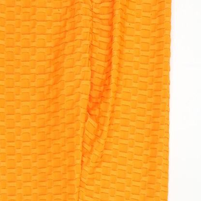 Womens UK Size M Preworn  Jegging Orange Leggings