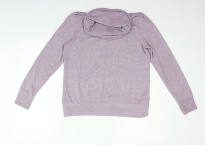 George Womens Purple   Pullover Jumper Size 8