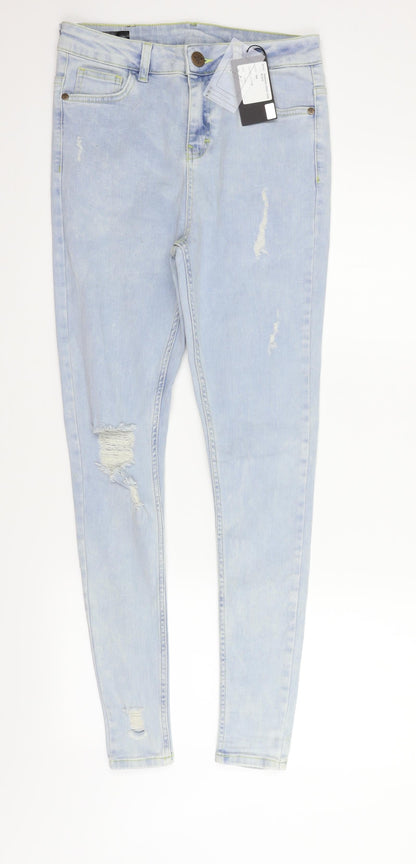 B33 Womens Blue   Skinny Jeans Size 30 in L27 in
