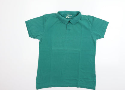 Cedar Wood State Mens Green    Polo Size M