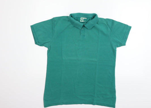 Cedar Wood State Mens Green    Polo Size M