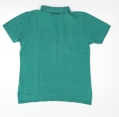 Cedar Wood State Mens Green    Polo Size M