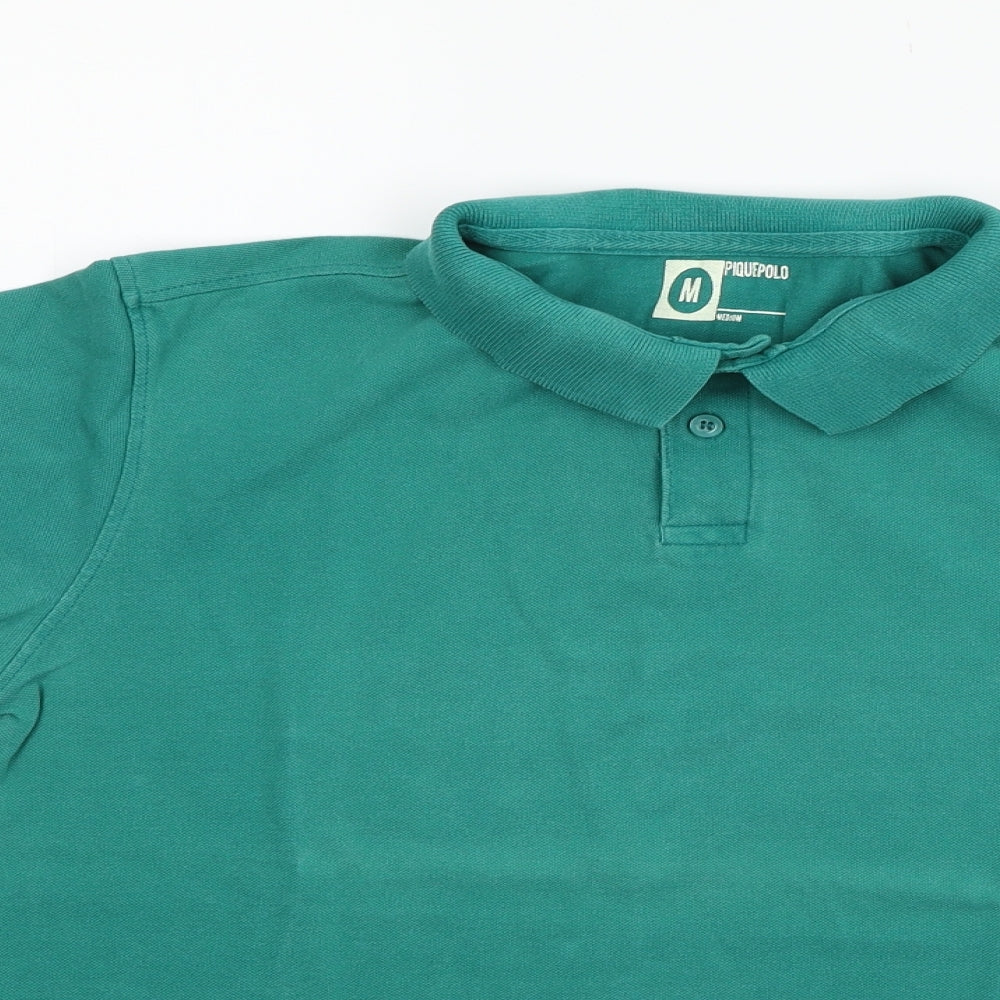 Cedar Wood State Mens Green    Polo Size M