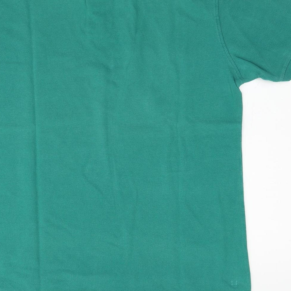 Cedar Wood State Mens Green    Polo Size M