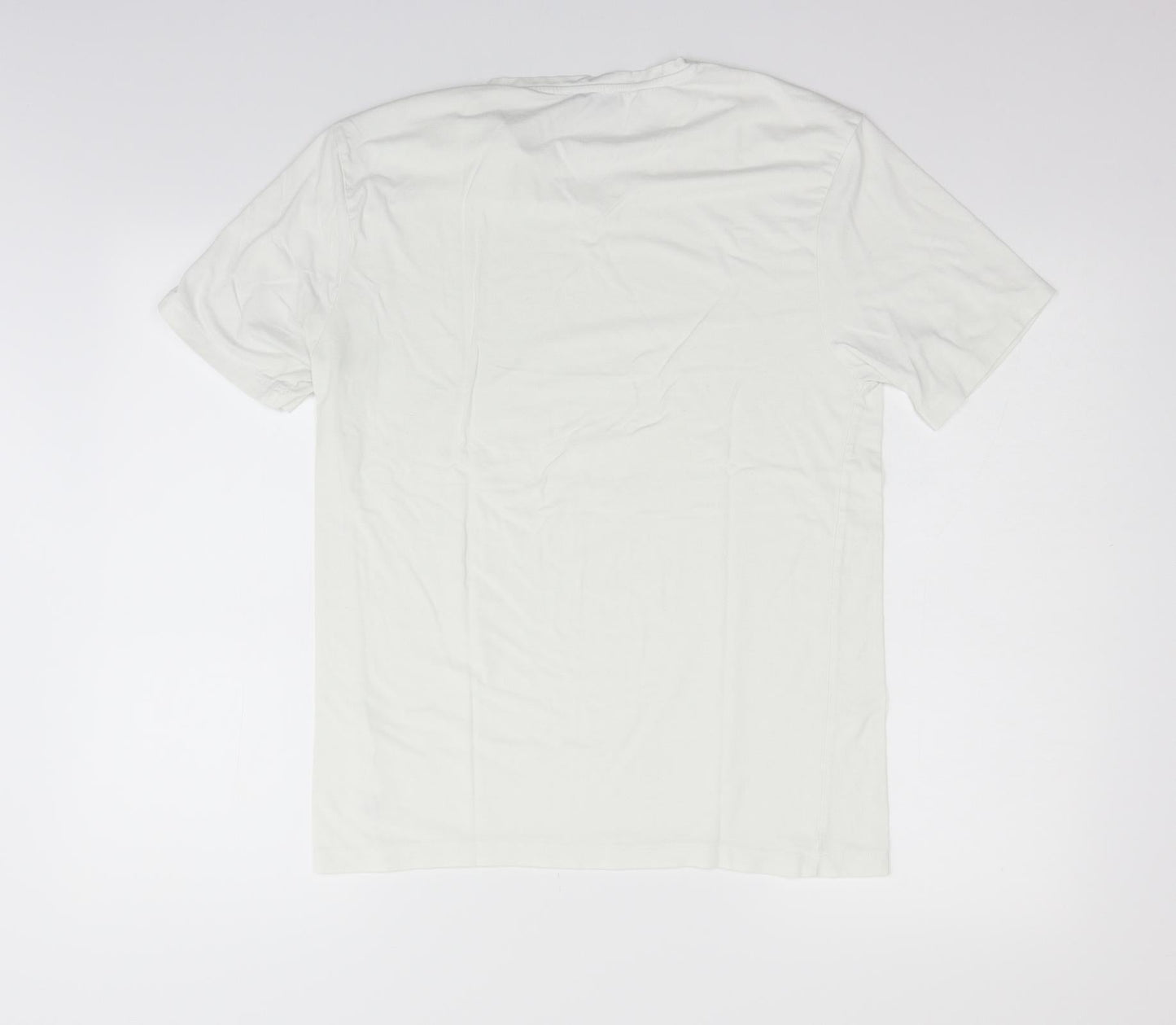 Womens UK Size M LC Waikiki White Basic T-Shirt
