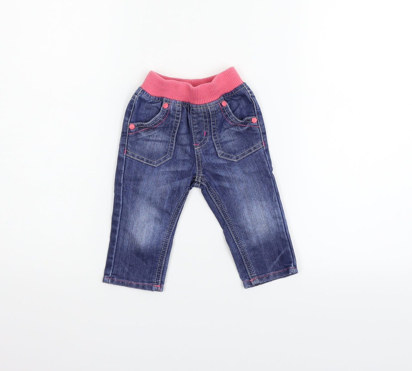 Mothercare Boys Blue   Jogger Jeans Size 6-9 Months