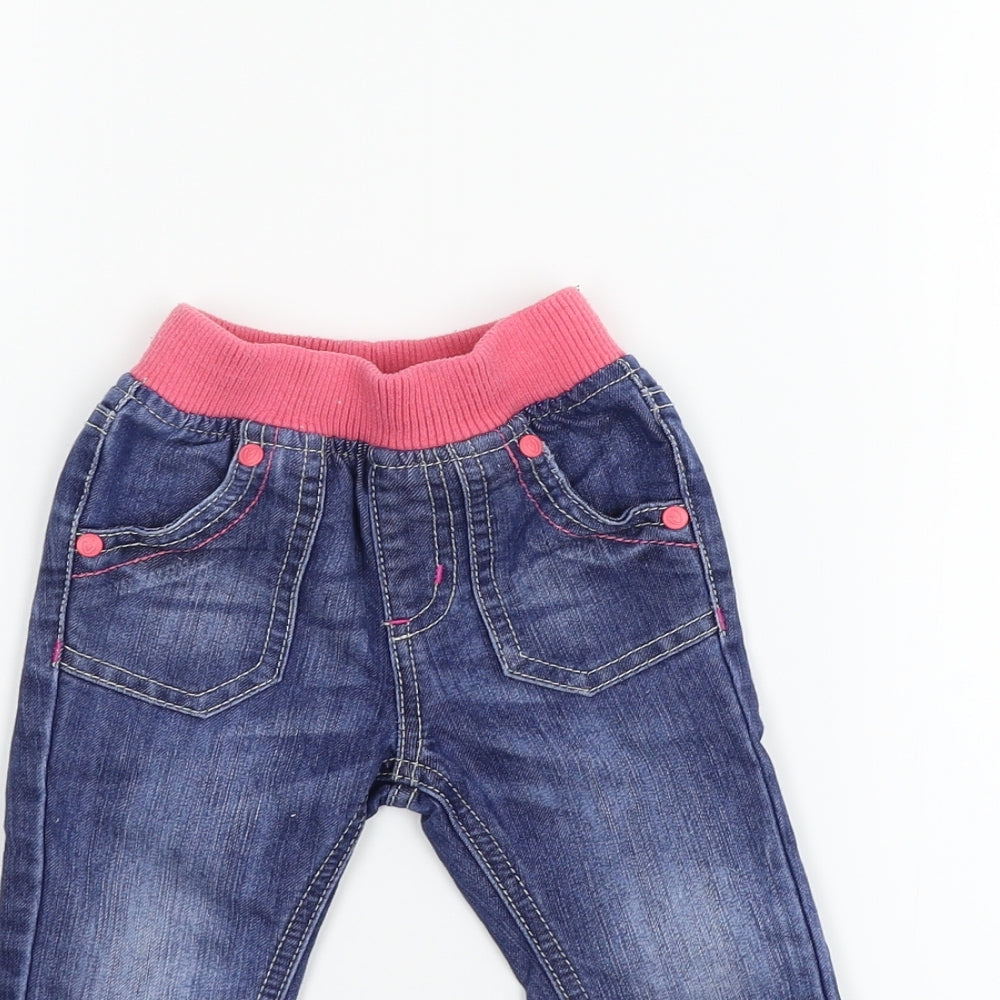 Mothercare Boys Blue   Jogger Jeans Size 6-9 Months