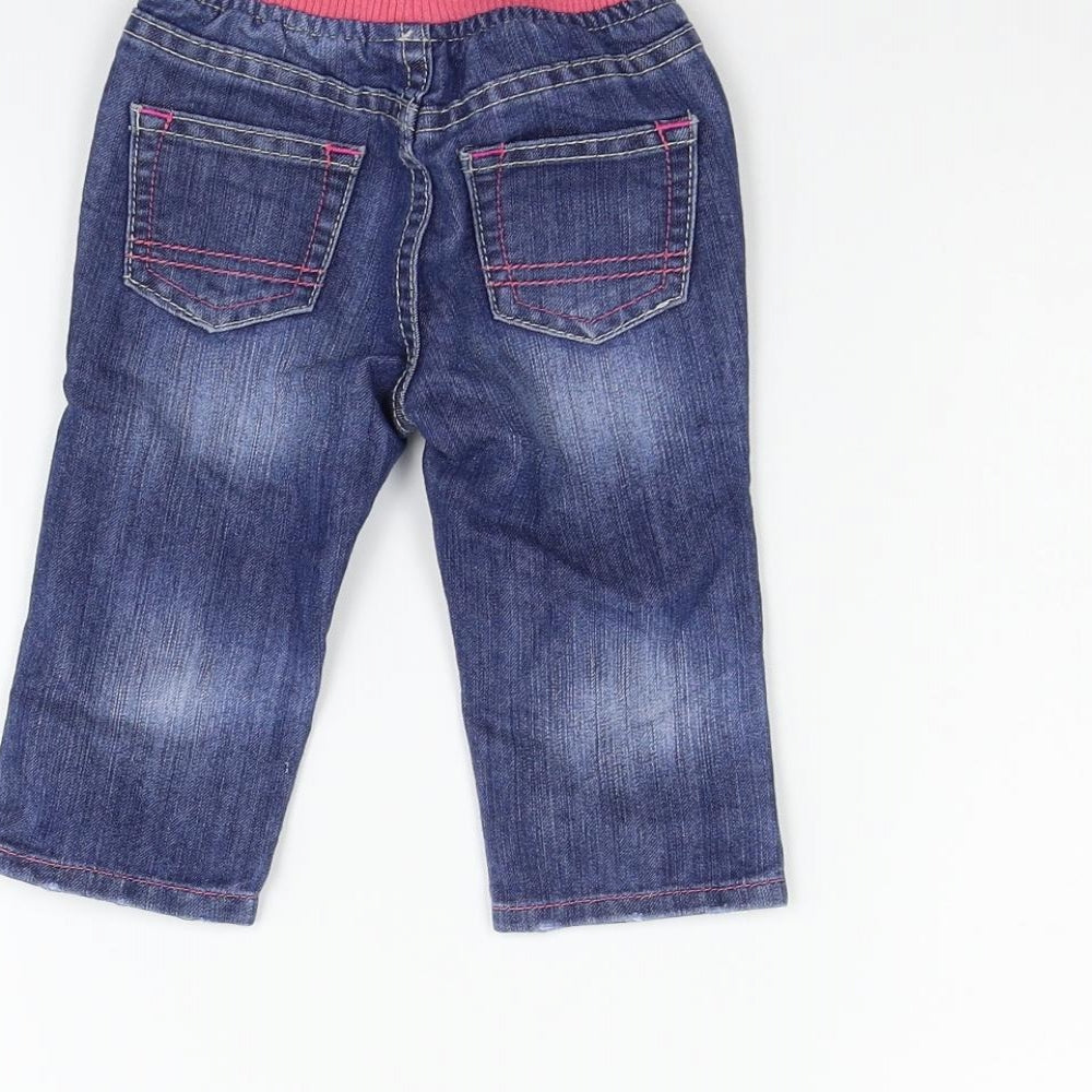 Mothercare Boys Blue   Jogger Jeans Size 6-9 Months
