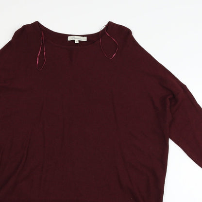 Peacocks Womens Purple   Pullover Jumper Size M