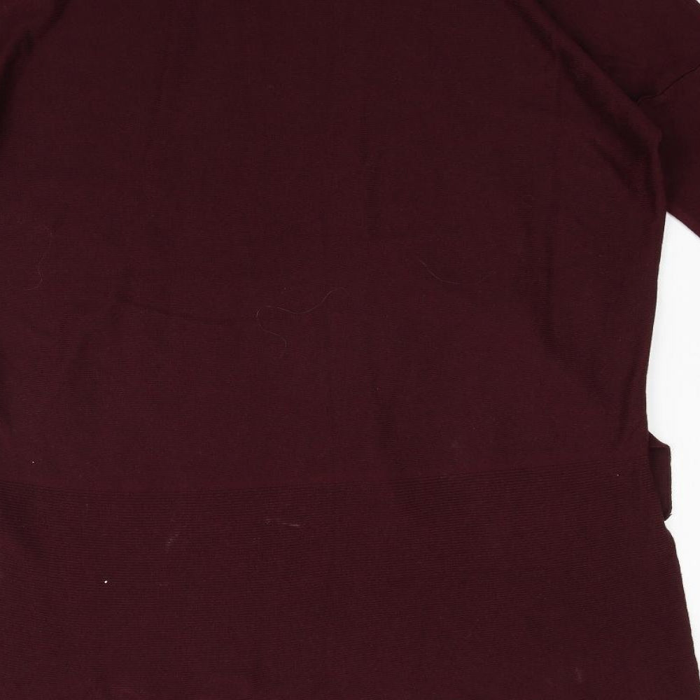 Peacocks Womens Purple   Pullover Jumper Size M