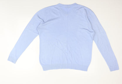 Cedarwood State Womens Blue Pullover Jumper Size M