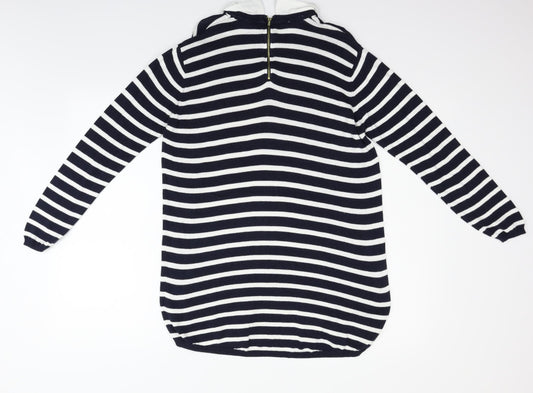 Atmosphere Womens Blue Striped  Pullover Jumper Size 12