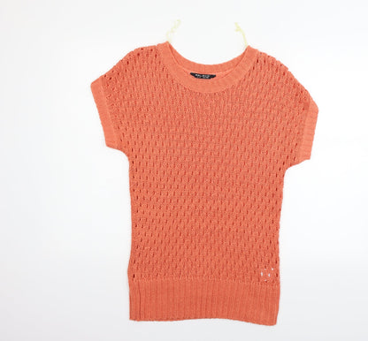 Select Womens Orange   Jumper Dress  Size 12