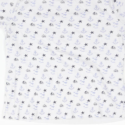 Womens UK Size 14 ARISTA White Basic Tank