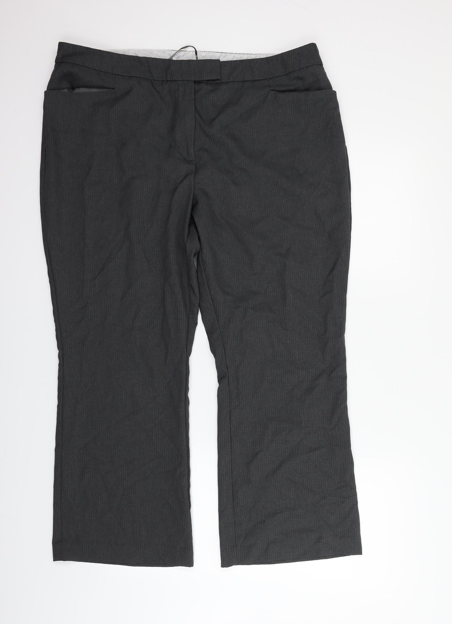 TU Mens Grey   Trousers  Size 20 L26 in
