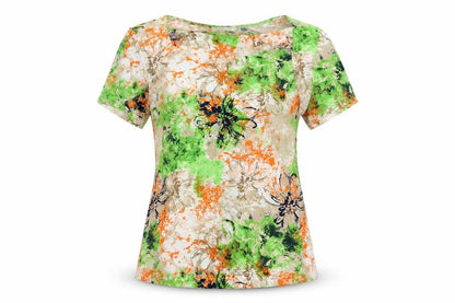 Womens UK Size S anna rose Green Basic Blouse