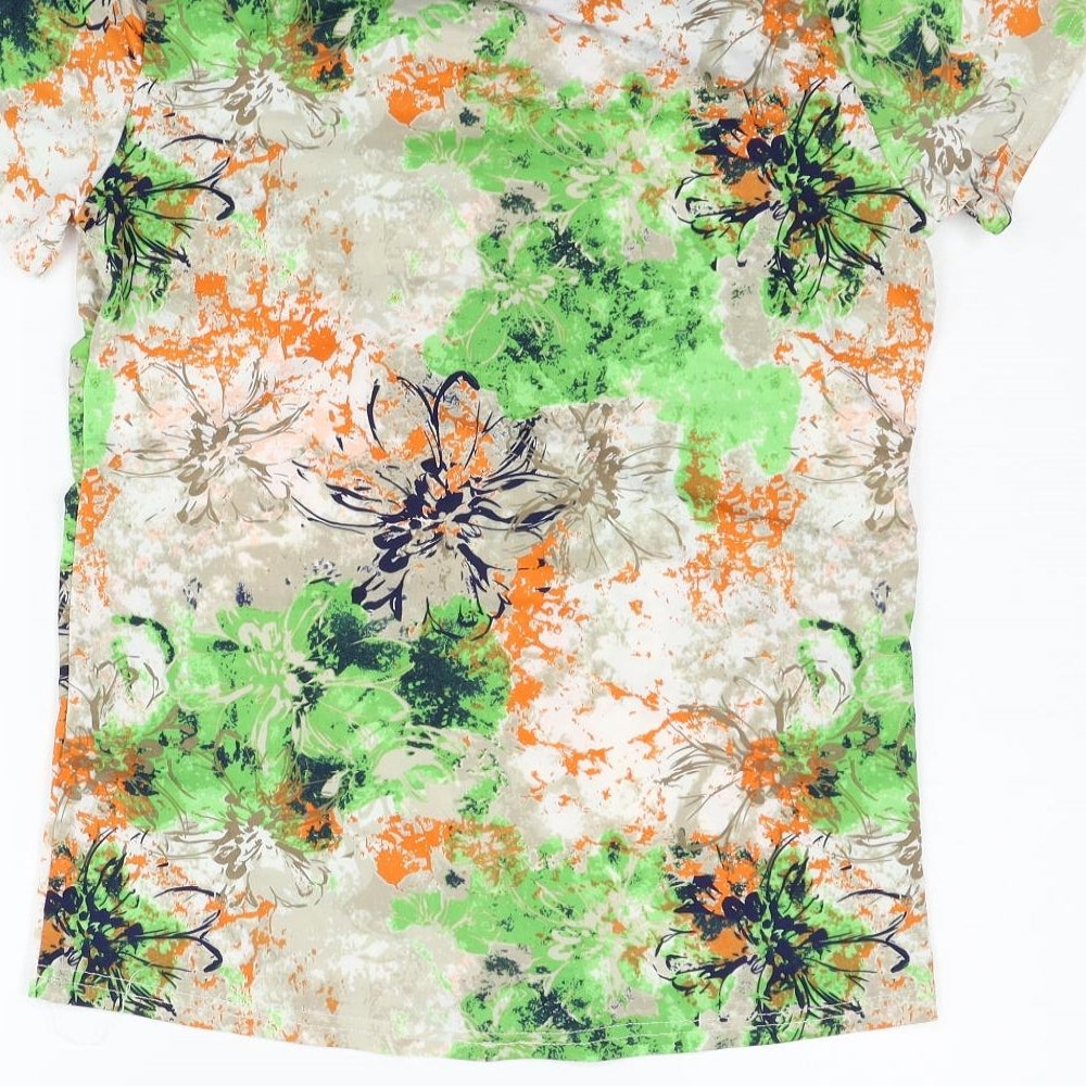 Womens UK Size S anna rose Green Basic Blouse