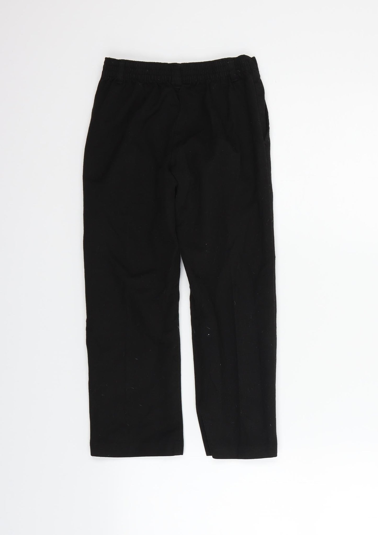 George Girls Black   Chino Trousers Size 5-6 Years
