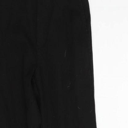 George Girls Black   Chino Trousers Size 5-6 Years