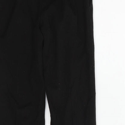 George Girls Black   Chino Trousers Size 5-6 Years