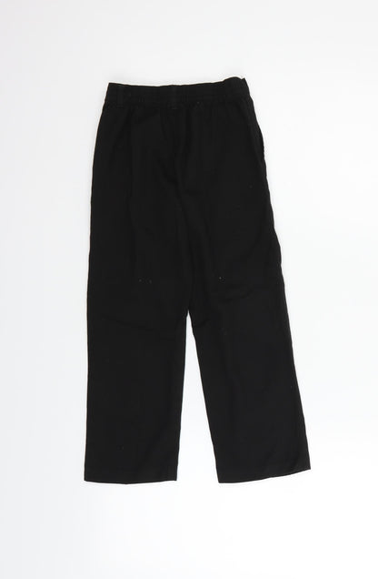 George Boys Black   Chino Trousers Size 5-6 Years