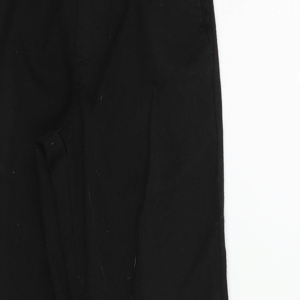George Boys Black   Chino Trousers Size 5-6 Years