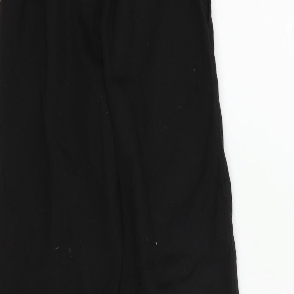 George Boys Black   Chino Trousers Size 5-6 Years