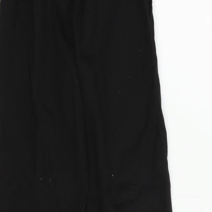 George Boys Black   Chino Trousers Size 5-6 Years
