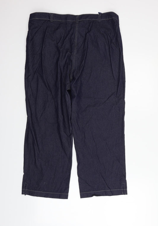 Principles Womens Blue   Trousers  Size 16 L26 in