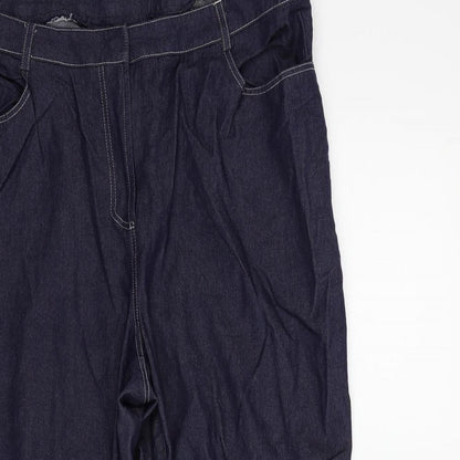 Principles Womens Blue   Trousers  Size 16 L26 in