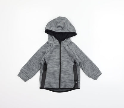 Primark Boys Grey   Gilet Coat Size 2 Years