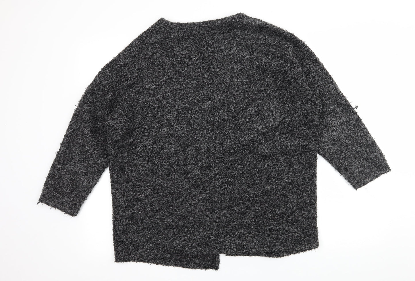 Divided Womens Grey  Knit Cardigan Jumper Size M