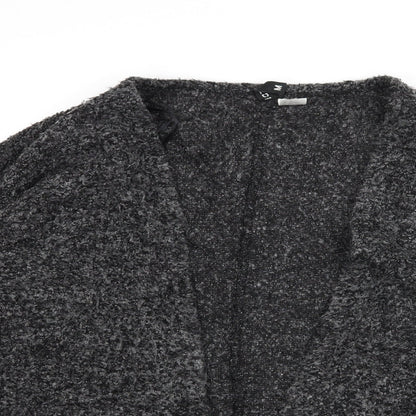 Divided Womens Grey  Knit Cardigan Jumper Size M