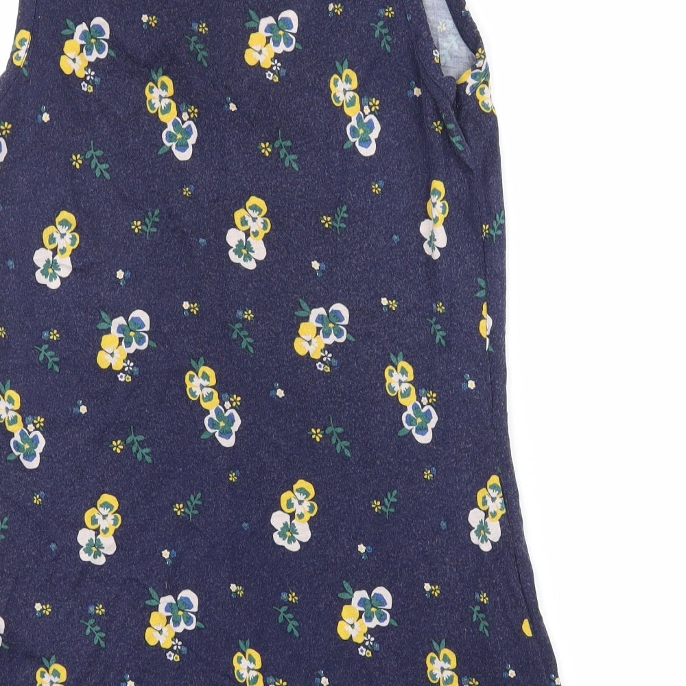 Womens UK Size 8 Dorothy Perkins Blue Basic Tank