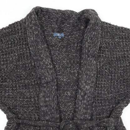 Evie Womens Grey  Knit Cardigan Jumper Size 12