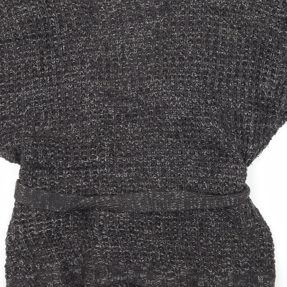 Evie Womens Grey  Knit Cardigan Jumper Size 12